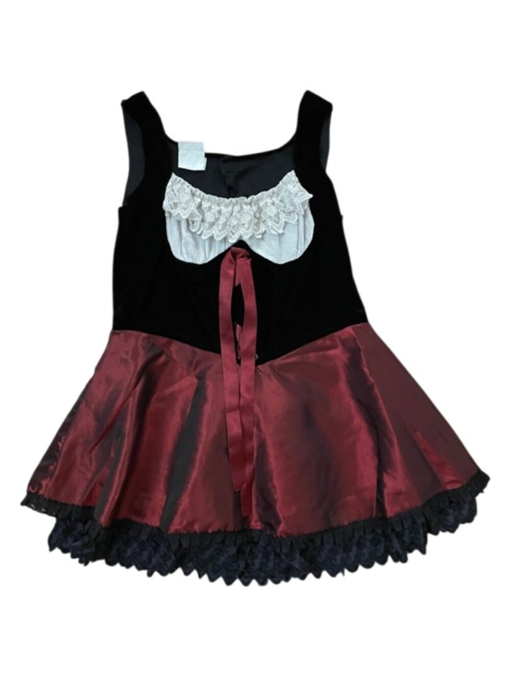 Fun World Halloween Gothic Barmaid Costume Dress Womens S/M 2-8 Vampire
